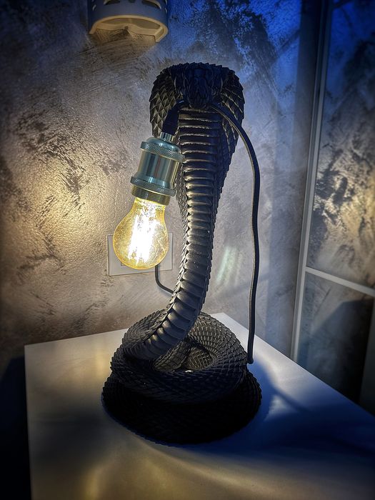 Veioza 3D - Cobra king