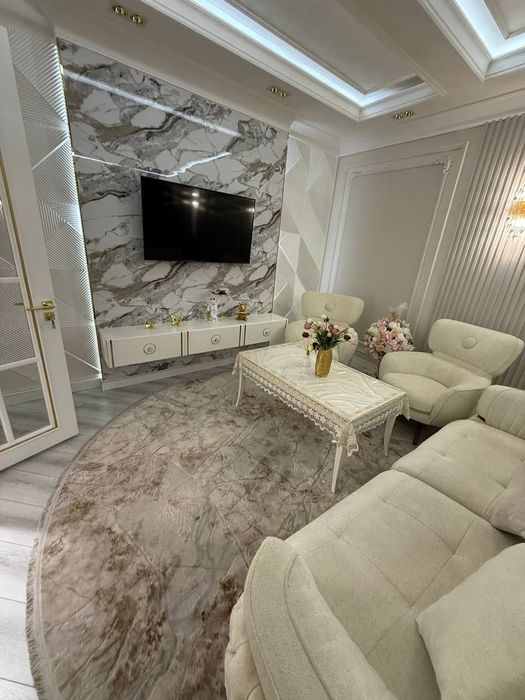 Булвар к Тошкент сити 3 комнт Аренда квартира удачливай новостройке