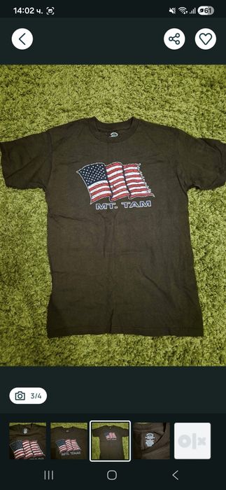 Мъжка тениска - произведена в САЩ