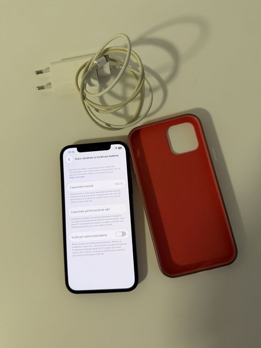 Iphone 12 black, 64 gb, ca nou, 100% baterie
