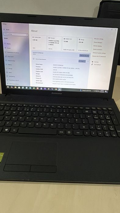 Laptop Lenon i 3  4 Gb Rami  1 Tb Hd