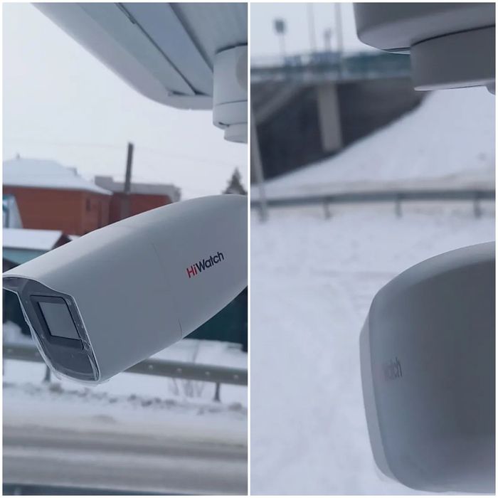 Установка камер видеонаблюдения