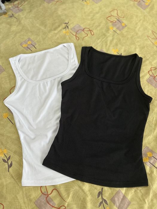 Vând crop alb/negru