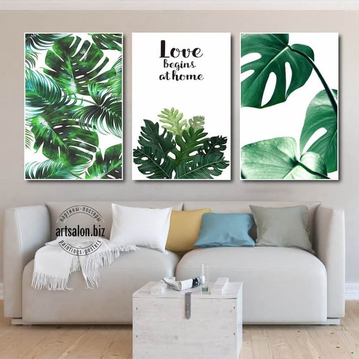 Современные интерьерные картины, размер любой