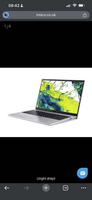 Laptop acer aspire go 15
