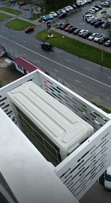 Корзины и кронштейны на фасад для кондиционера