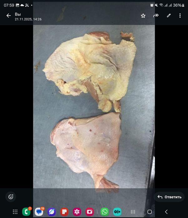 Обвалка,  донер, шаурма,  Вертель с маринатом