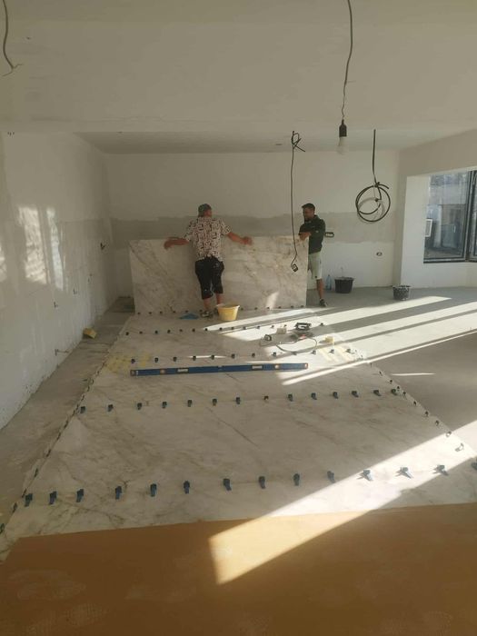 Montaj gresie faianta marmura granit