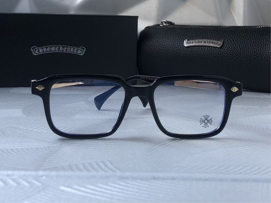 Очила за компютър Диоптрични рамки прозрачни слънчеви chrome hearts