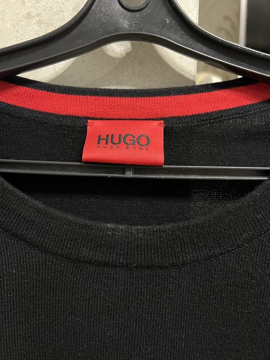 HUGO XXL свитер черный!