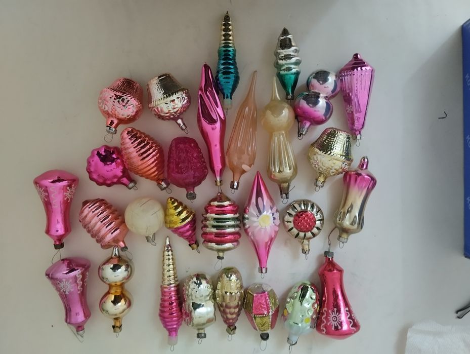 Елочные игрушки СССР.