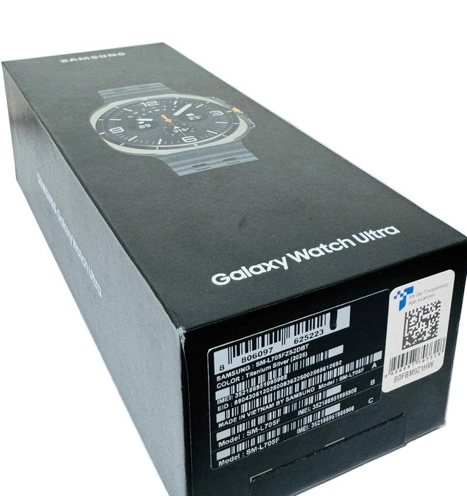 SAMSUNG WATCH ULTRA Titanium Silver Editie 2025