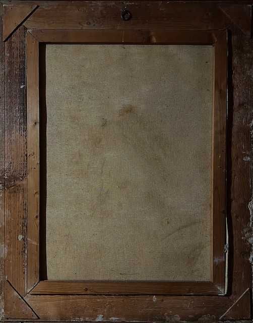 IMPECABIL! Tablou VECHI, ulei/pnza,  100x80cm(80x60cm-pictura), semnat