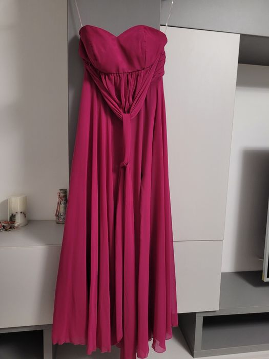 Rochie M de nunta/botez/ocazie fuchsia