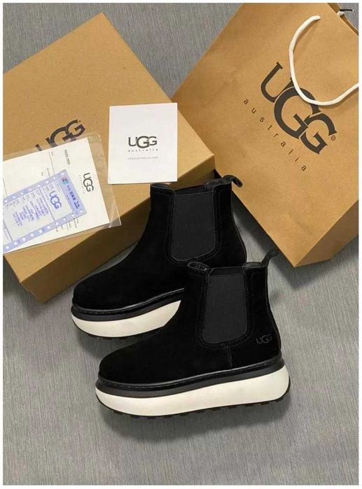 Женские зимние ботинки челси, натуральная замша, размер 38