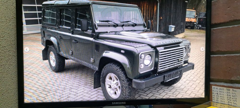 Land rover defender 2008 260000 km variante schimb
