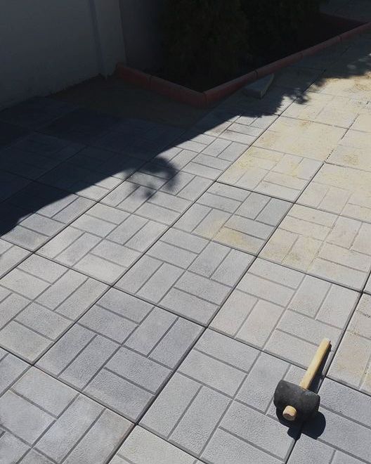 Pavaje pentru gradina - pavele model Floare Striata