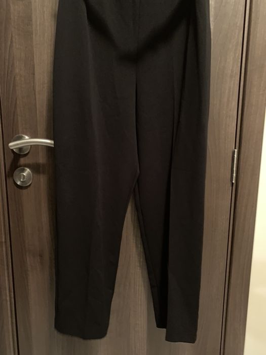 Елегантен дамски гащеризон черен дълъг размер S 36 River Island