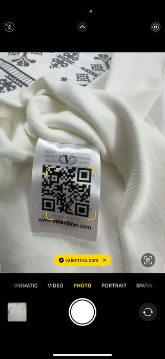 Valentino-Автентична чисто нова дамска тениска М-Л