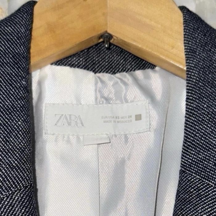 Пиджак синий Zara