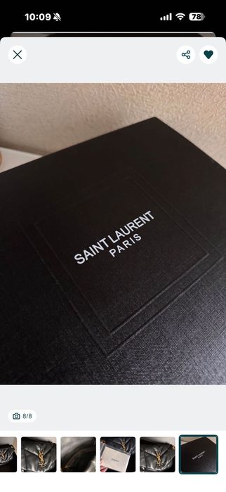 Дамска чанта Saint Laurent Puffer Lou lou