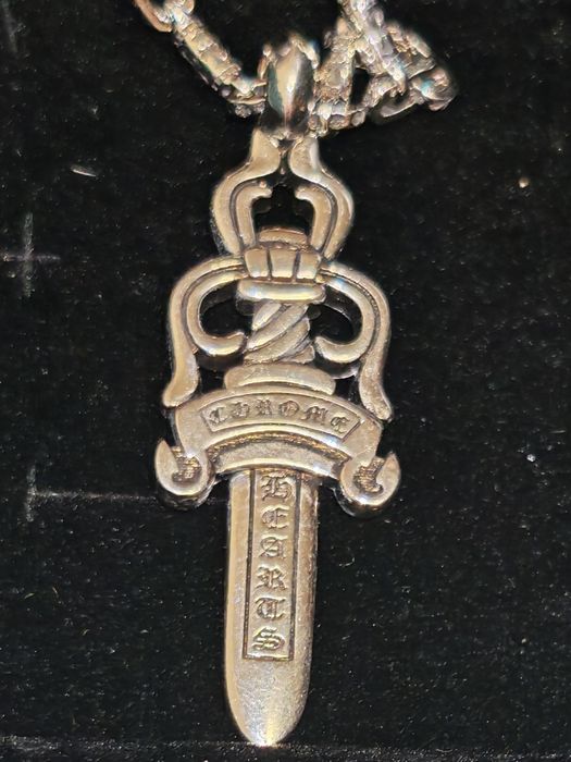 Colier Dagger Chrome Hearts