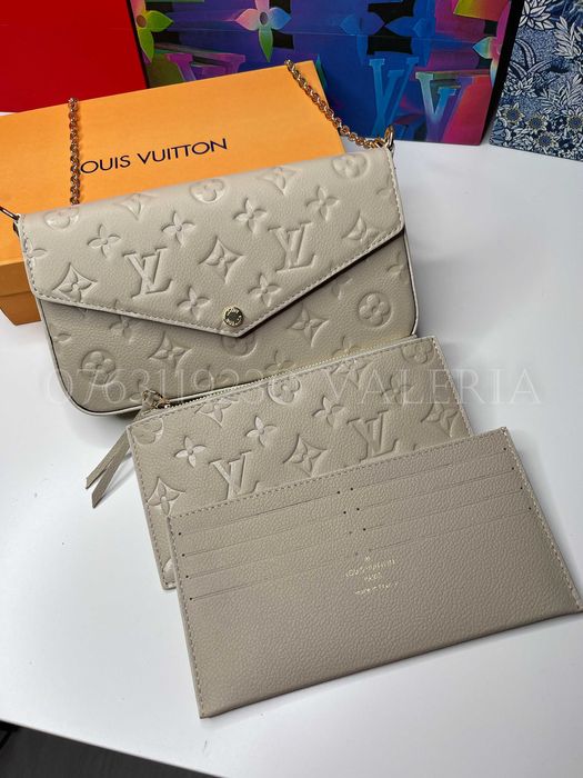 Geanta Louis Vuitton - Felice Ivoire +2 accesorii