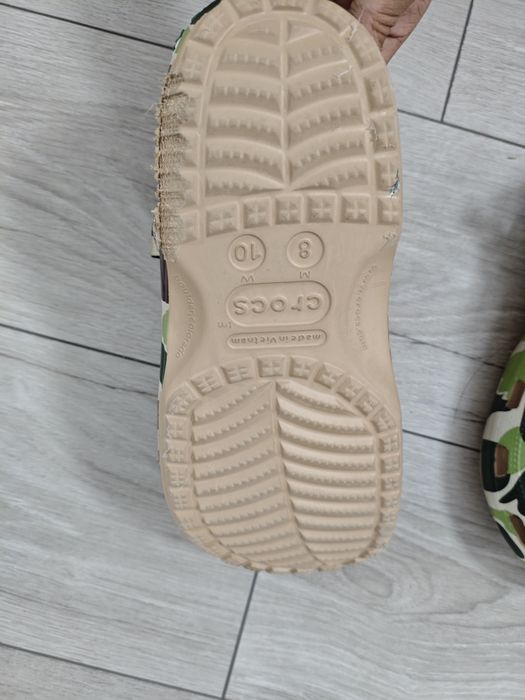 Crocs bape green
