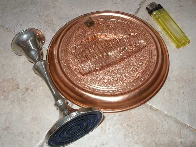 Чиния/Пано Свещник