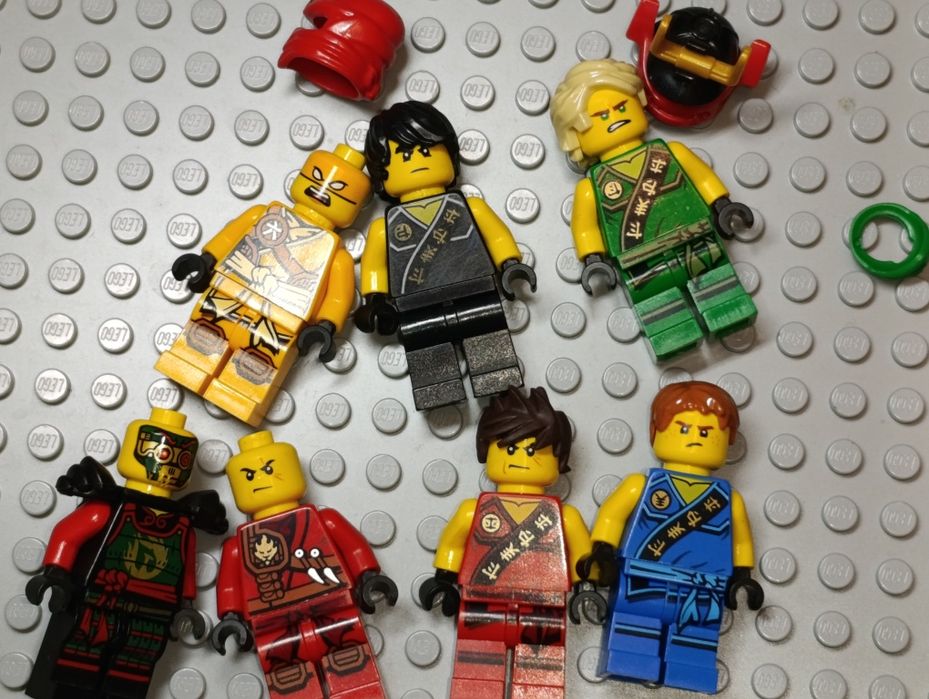 Lego Ninjago Tournament Of Elements Lot : Skylor, Kai, Zane Titanium , Nya Samurai X, Cole  Lloyd Jay Anacondrai Cultists