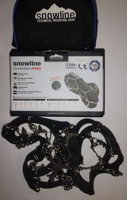 Crampoane antialunecare "Gheare de pisica" Snowline Chainsen  L 39-43