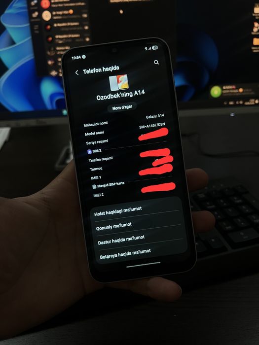 Samsung a14 5G 550ming