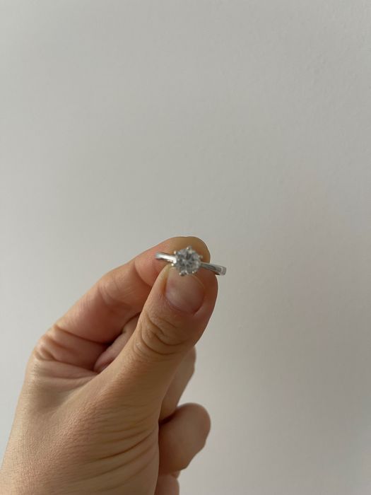 Inel de argint 925 cu cerconiu mărimea 18