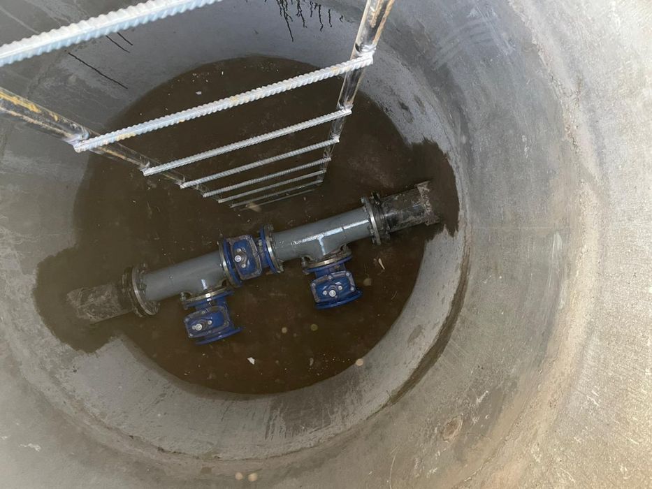 Работа  водопровод