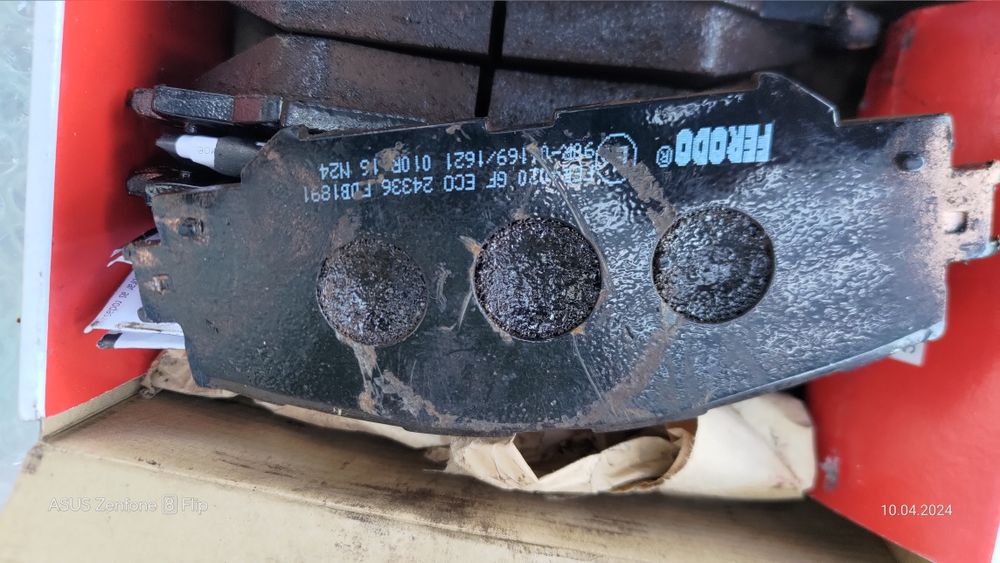 Plăcute frana față Toyota,Subaru, Lexus, Ferodo și Bosch