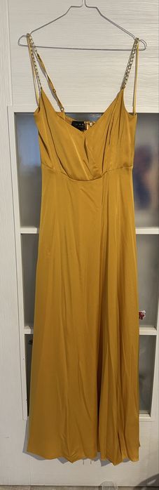 Дълга официална рокля Lynne 40 жълта