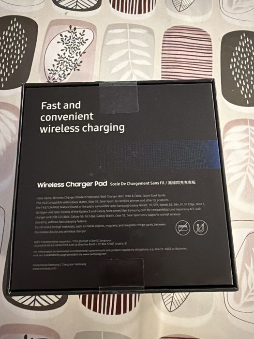 Безжично зарядно за Samsung, Wireless Charger pad