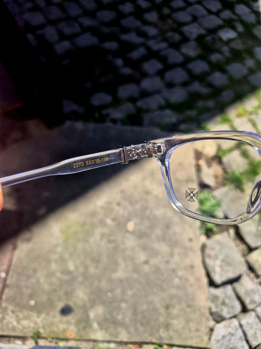 Ochelari Chrome Heart Transparenți