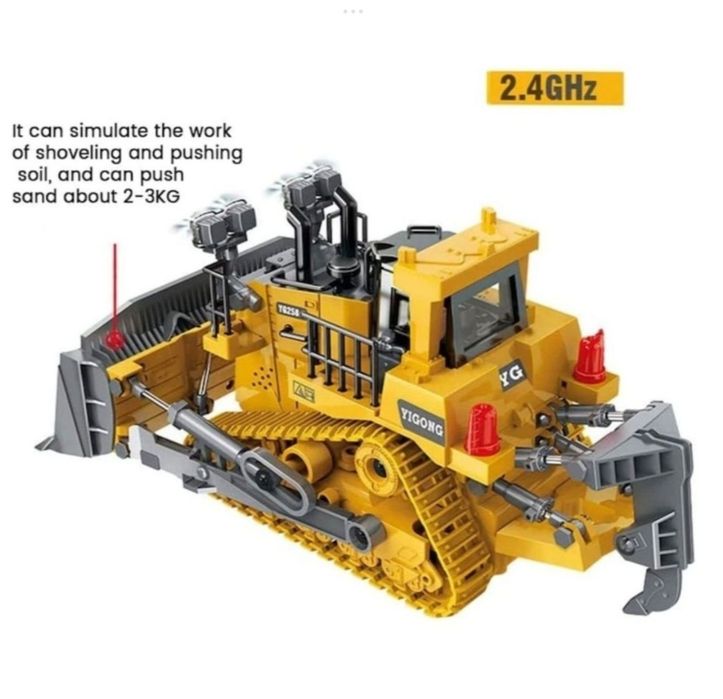 RC БУЛДОЗЕР играчка 1:20 2.4GHz IИграчка с дистанционно управление