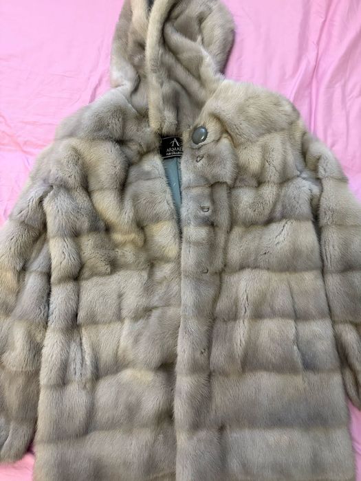 Норковая шуба женская