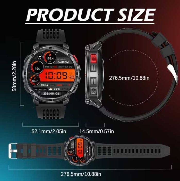 Smartwatch for Men - Умен мъжки часовник