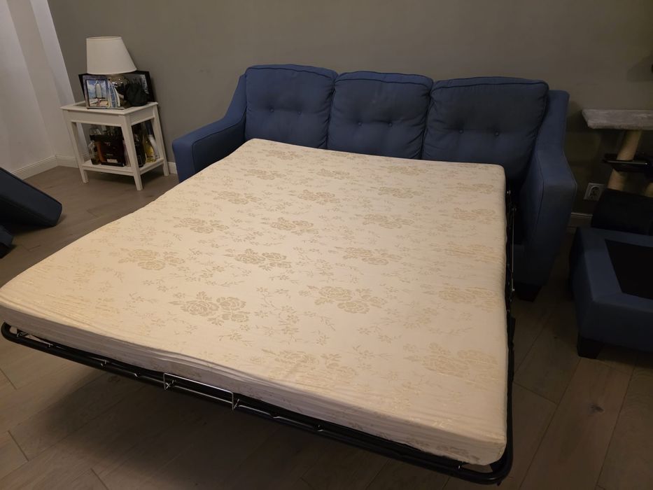 Canapea extensibila 3 locuri cu sezut interschimbabil