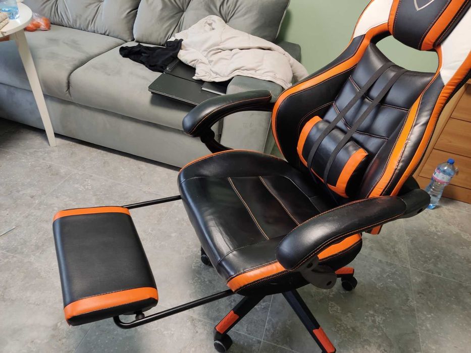 Геймърски стол FTW Black & Orange