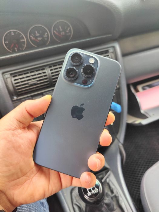 iPhone 15 Pro Blue Titanium, 256 GGB