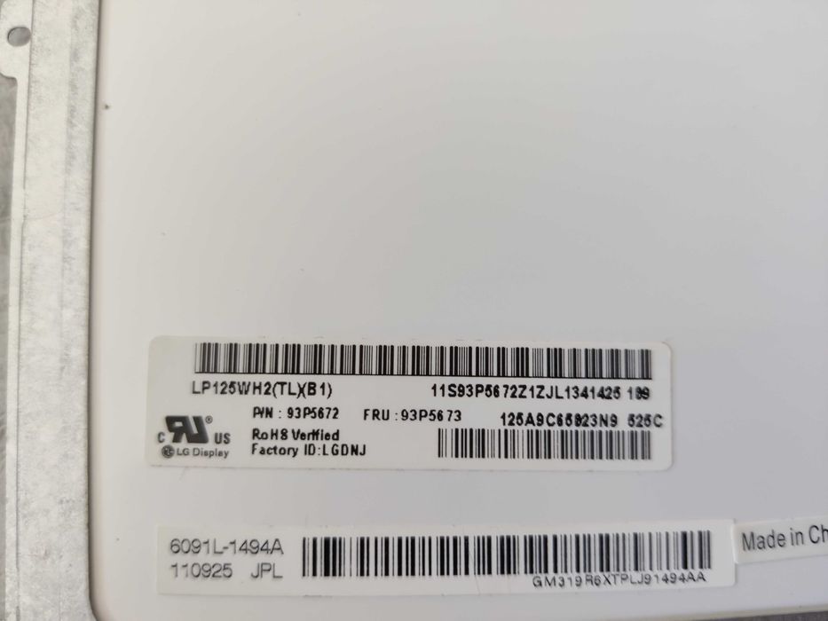 Display Laptop Slim LED : 11.6" / 12.5" / 13.3"  + 15.6 CCFL