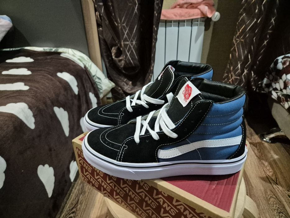 Кеды кроссовки vans high высокие
