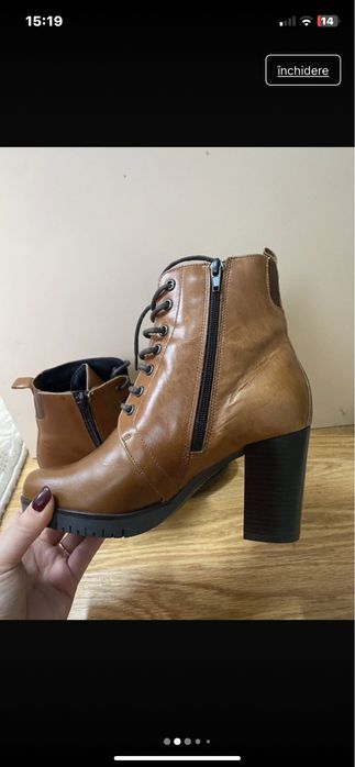 Ghetute de dama din piele naturala marimea 36