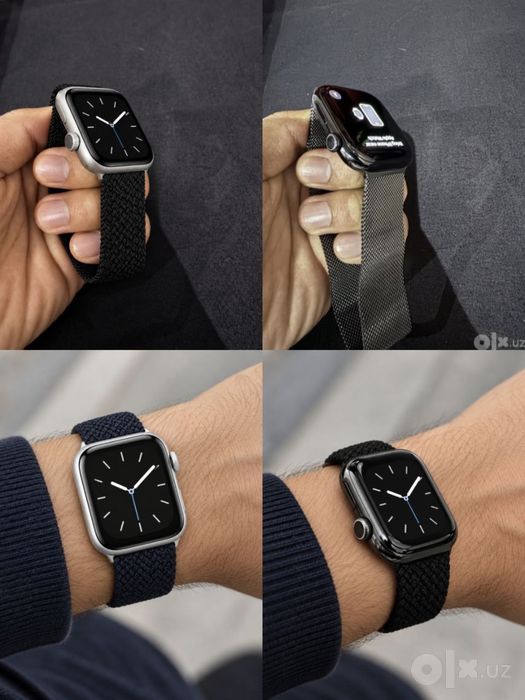 Ремешок milanese loop и корпус для Iwatch apple watch 42,44,45,46mm