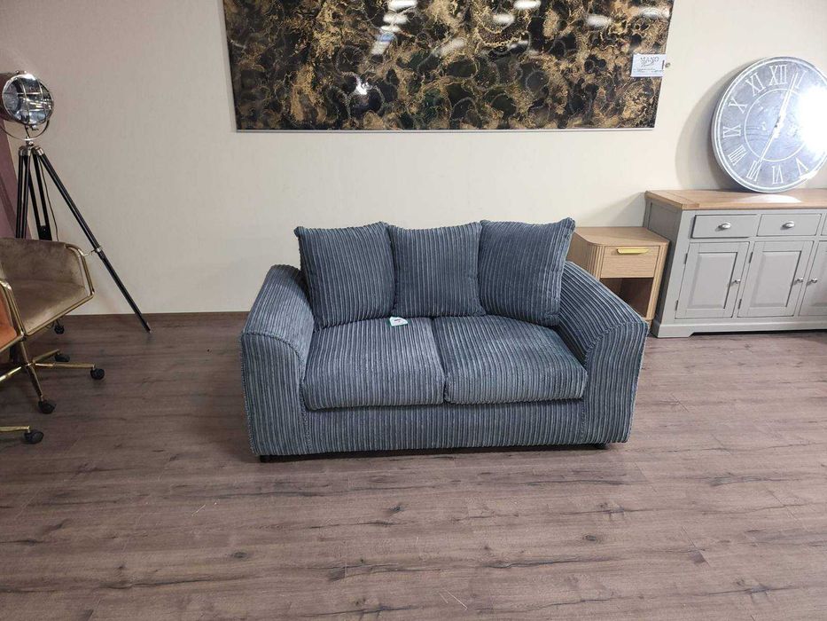 Сив диван от плат двойка