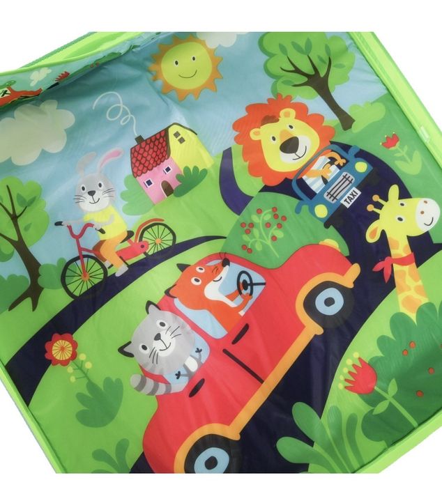 Манеж детский радужный